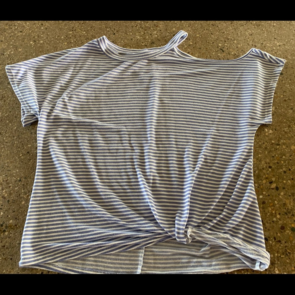 Super soft cold shoulder T-shirt